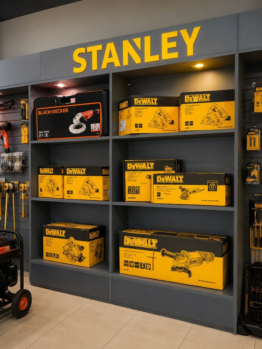 Ferramentas Stanley e DeWalt