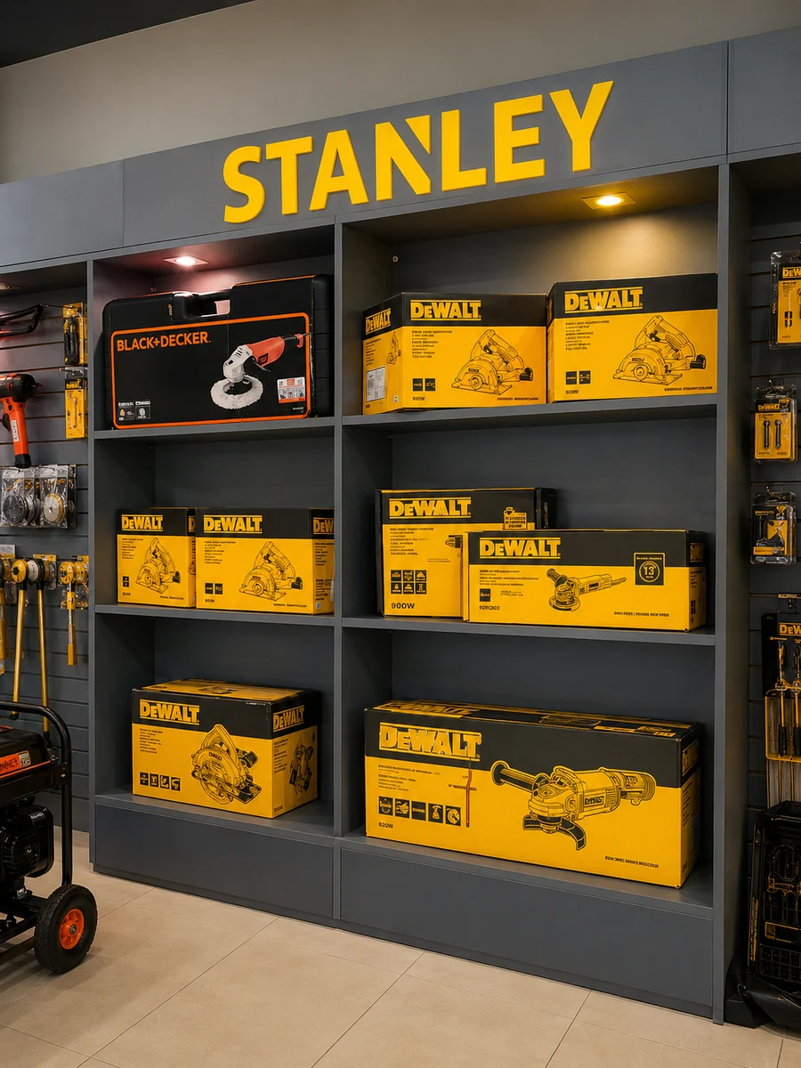 Ferramentas Stanley e DeWalt
